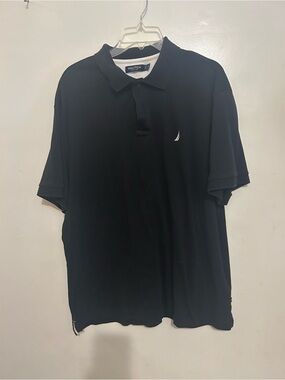Nautica black polo sz XL